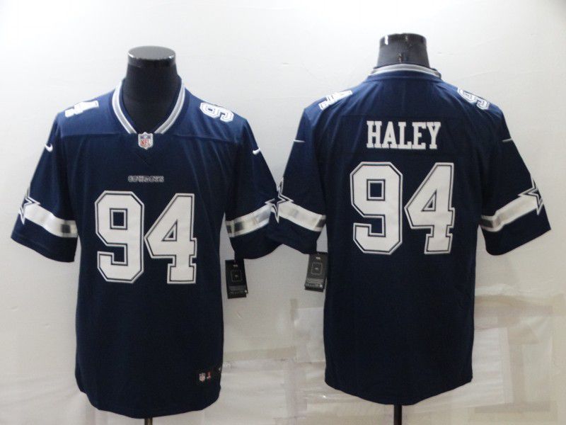 Men Dallas Cowboys #94 Haley Blue 2022 Nike Limited Vapor Untouchable NFL Jersey